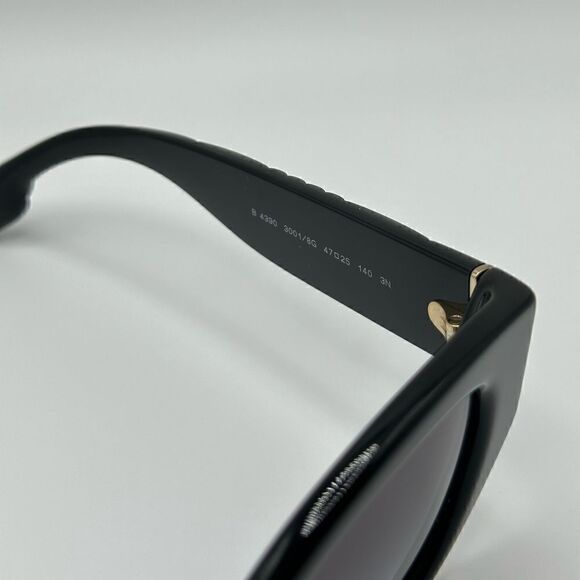 BURBERRY Sunglasses BE4390 30018G Black/Grey Gradient NEW